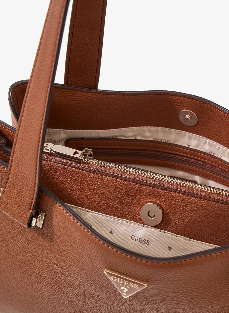GUESS  Evie Girlfriend Carryall Satchel for Women | Best Price UAE